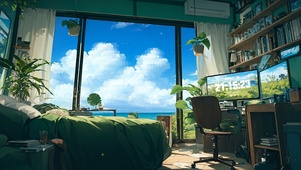 夏日海景房