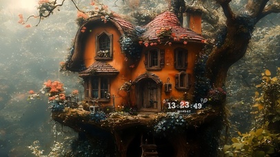 奇幻森林小屋