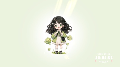幽绿Q版小可爱