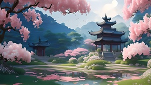 灵花谷 双花亭