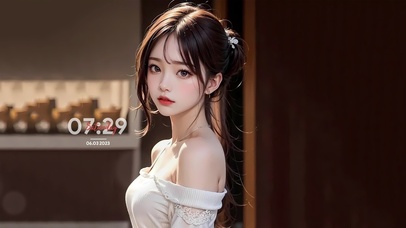 纯欲风美女