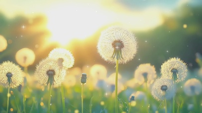 黎明里的蒲公英