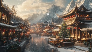 水乡圣诞