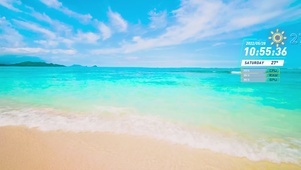 治愈海滩海浪