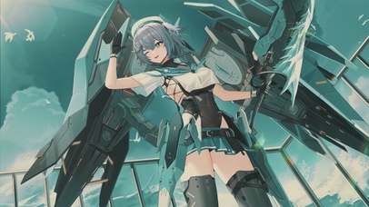 机甲女孩4K动态壁纸