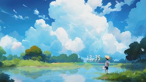 清凉夏日壁纸