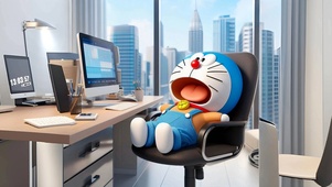我想下班