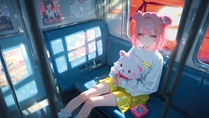 列车上女孩