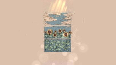 4k 向日葵的夏天