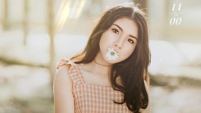 4K 日系雏菊女孩