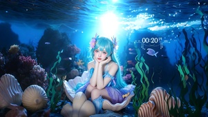 朵莉亚深海女神性感治愈美少女