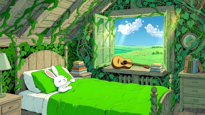 清新治愈护眼桌面