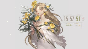 唯美清纯美女