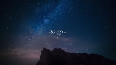 4K 仙居顶的银河与流星