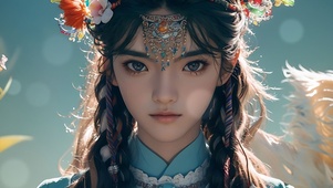 高原的格桑花