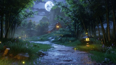 曲径通幽竹林居