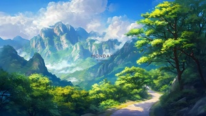 青山白云小路