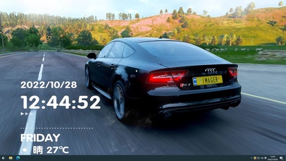 奥迪RS7(含时间与音乐律动)