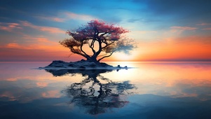 梦幻倒影