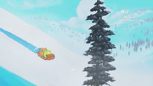 无限循环·滑雪蛙