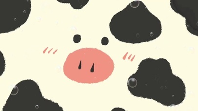 牛奶猪猪  壁纸