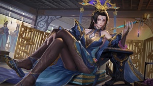 黑丝美女