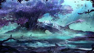 梦幻仙境大树