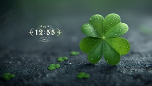 4k 幸运四叶草