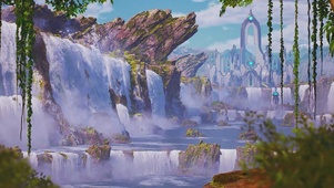 唯美治愈动漫游戏风景