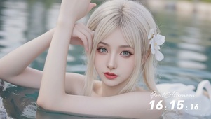你在泳池的女友