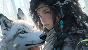 白狼少女