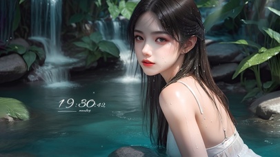 纯欲系长发姐姐