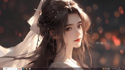 4K古风花嫁女神主题