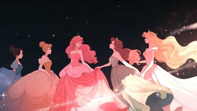 梦幻治愈优雅童话公主少女