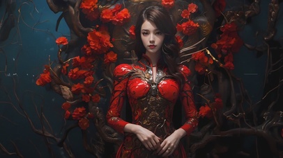 【4K】端庄国风美女