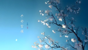 4K 中式 禅意 花开忘忧