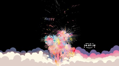 烟火灿烂 护眼治愈