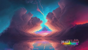 云上夕阳