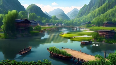 绿色护眼 山城小寨