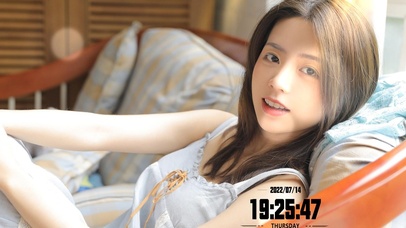 夏日清纯美少女