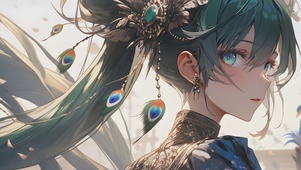 孔雀少女