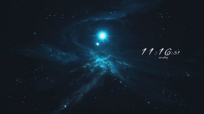 唯美治愈星云景色