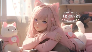 清纯可爱猫娘