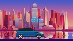 汽车城市（无缝循环）~