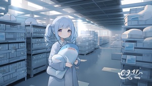 可爱的女孩子