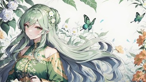 笑靥如花