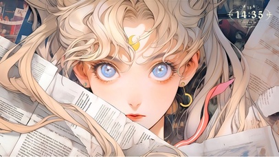 怀旧风美少女战士