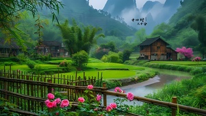 春雨淅沥