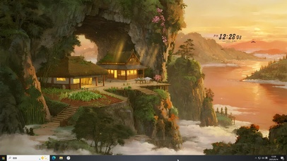 暮色山涧