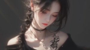 安静女孩